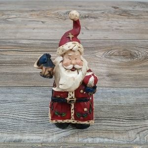 Vintage Bobble Body Santa Claus Christmas Holiday Decoration Figurine